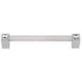 thumbnail image 1 of Alno C718-6-SN Crystal 6 Inch Crystal Cabinet Pull Satin Nickel, 1 of 3