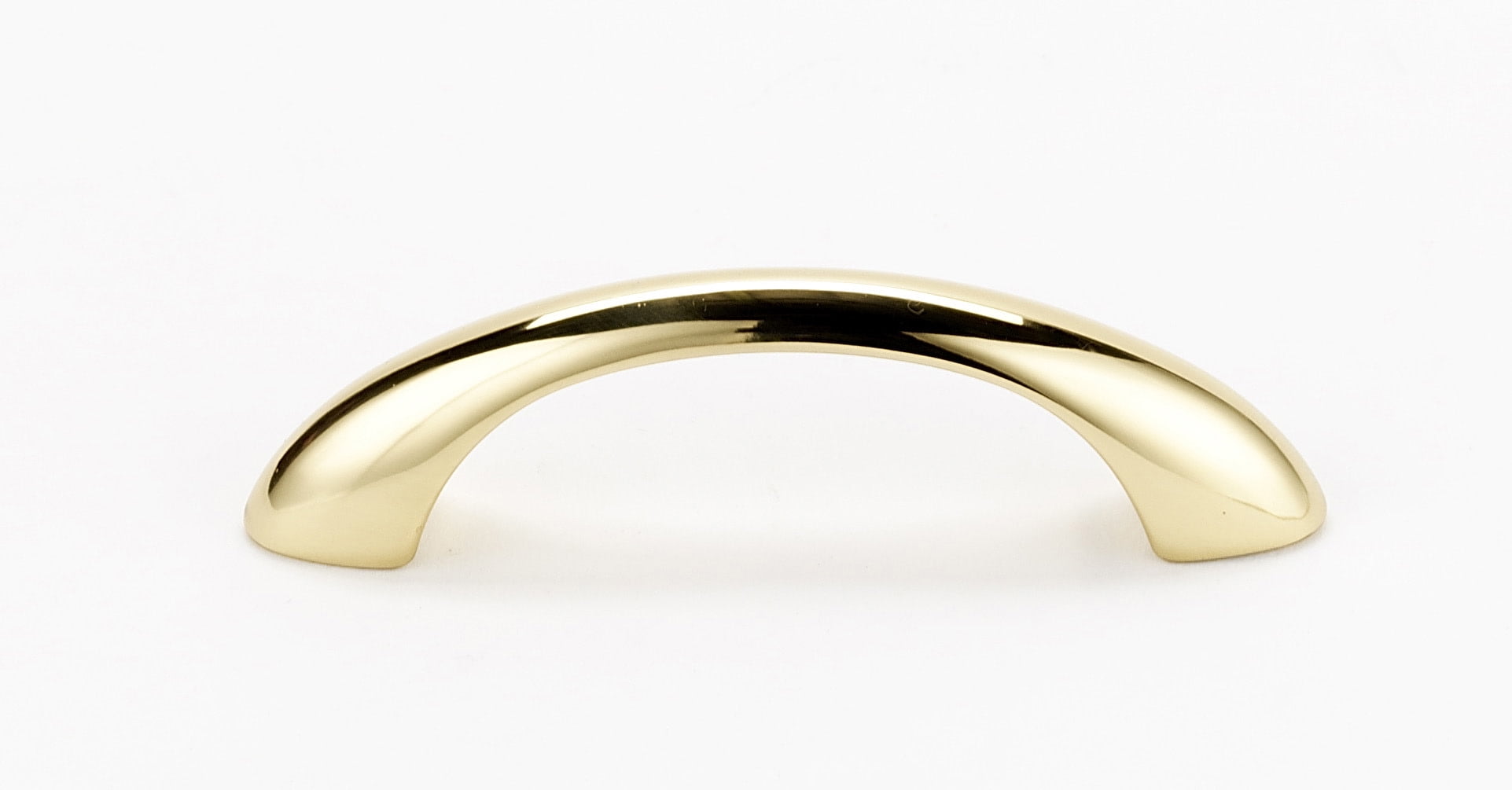 Alno C855-3-PB/NL Elegant 3" Center To Center Arch Bow Cabinet Handle / Drawer Pull -