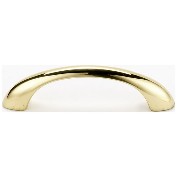 Alno 6" Pull - Polished Brass