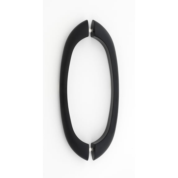 Alno G855-8-MB C855 Luxury Contemporary 8" Center To Center Back To Back Door Pulls -