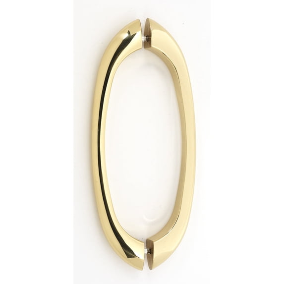 Alno G855-8-PB C855 Luxury Contemporary 8" Center To Center Back To Back Door Pulls -