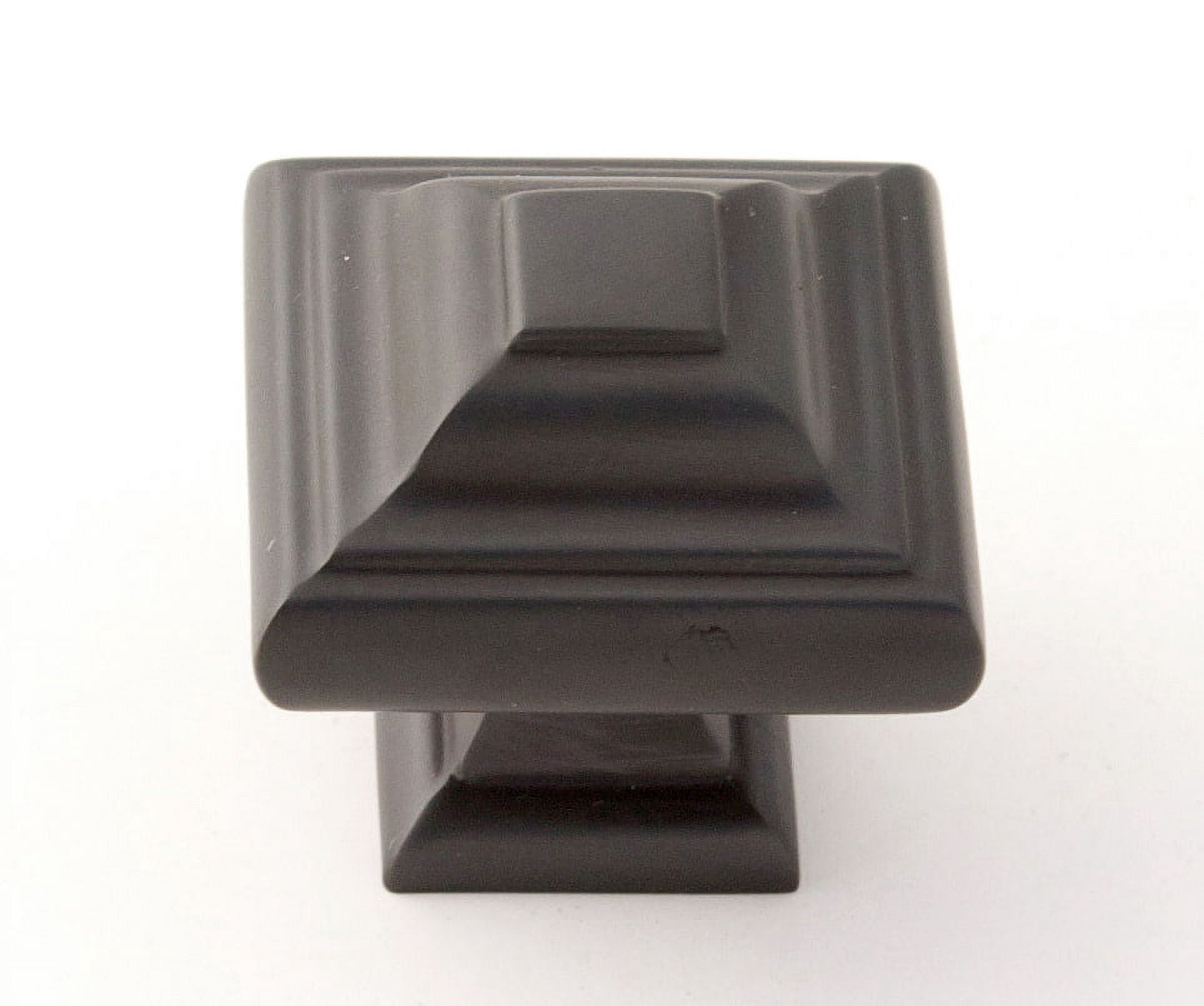 Alno A1525-CHBRZ Geometric 1-1/4" Cabinet Knob Chocolate Bronze