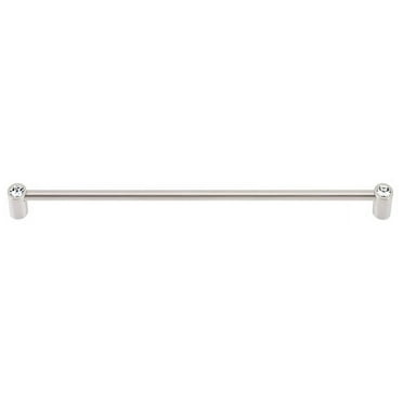 Alno Cd715-12 Contemporary Bling 12" Center To Center Luxury Solid Brass Appliance Handle