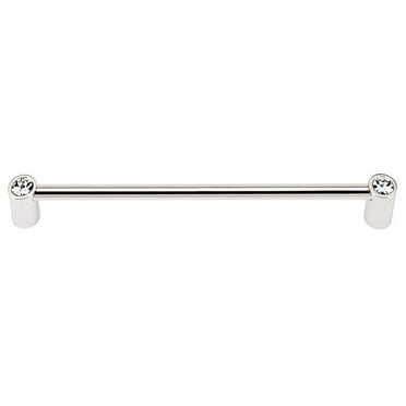 Alno Cd715-8 Contemporary Glam 8" Center To Center Luxury Solid Brass Appliance Handle