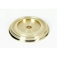 thumbnail image 1 of Alno A616-38-PB Charlie 1 1/2 Inch Backplate Polished Brass, 1 of 7