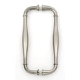 thumbnail image 1 of Alno G726-8-SN Charlie 8 Inch Back To Back Cabinet Pulls Satin Nickel, 1 of 7