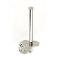 thumbnail image 1 of Alno A6767-PN Charlie's 6-3/4" Tall Vertical Drop Down Slide Single Post Solid Brass, 1 of 7