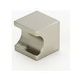 thumbnail image 1 of Alno A853-34-SN Cabinet Square Knob Satin Nickel, 1 of 2