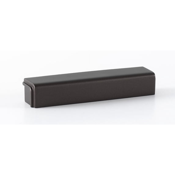 Alno Cube Series 4" Cup Pull - Chocolate Bronze
