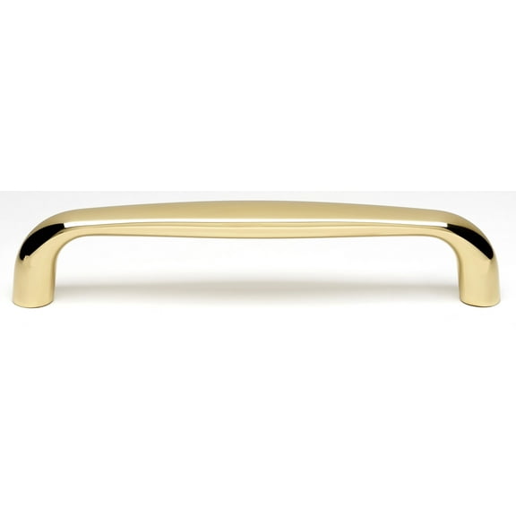 Alno D113-Ap Modern Industrial 10" Center To Center 11" Long Brass Appliance Handle