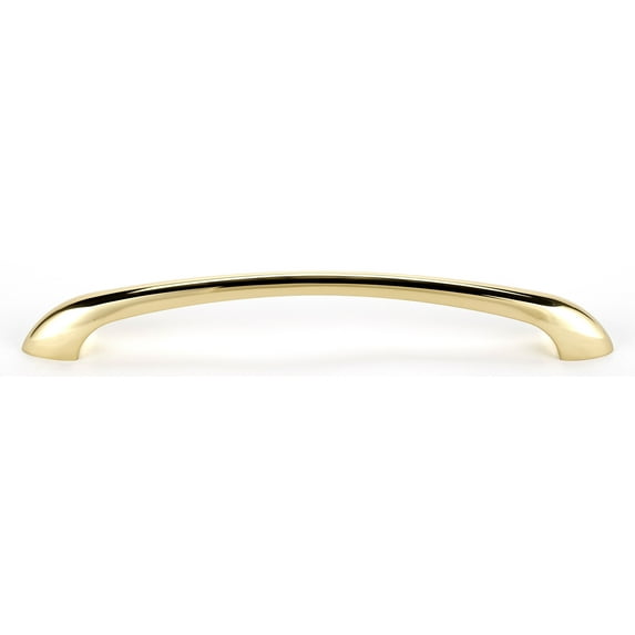 Alno D115-18 C855 18" Center To Center Arch Appliance Pull - Brass