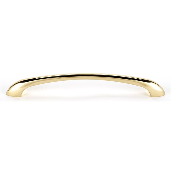 Alno D115-Ap C855 Contemporary Brass 10" Center To Center 12-3/8" Long Arch Appliance Pull
