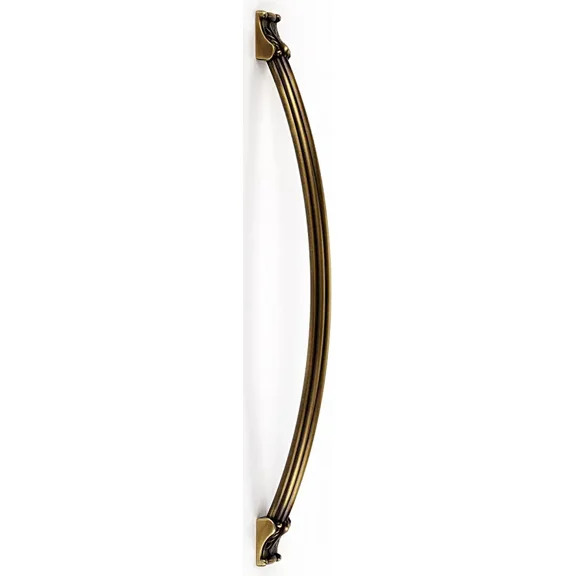 Alno D1476-18 Fiore 18" Center To Center Appliance Pull - Brass