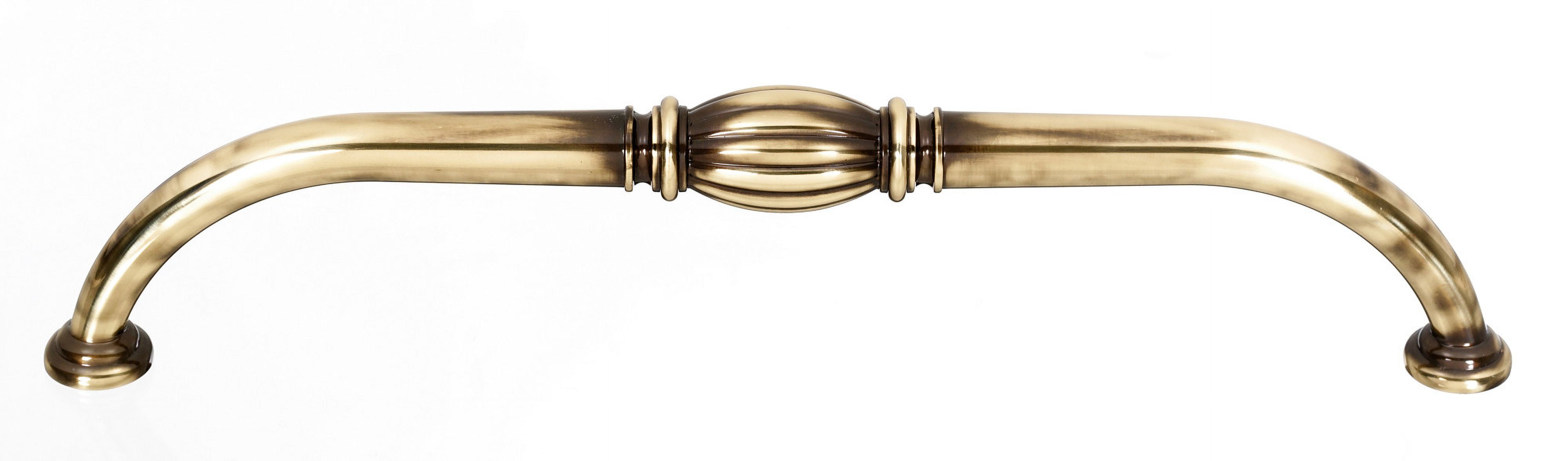 Alno D234-12-PA 12" Cabinet Pull Polished Antique