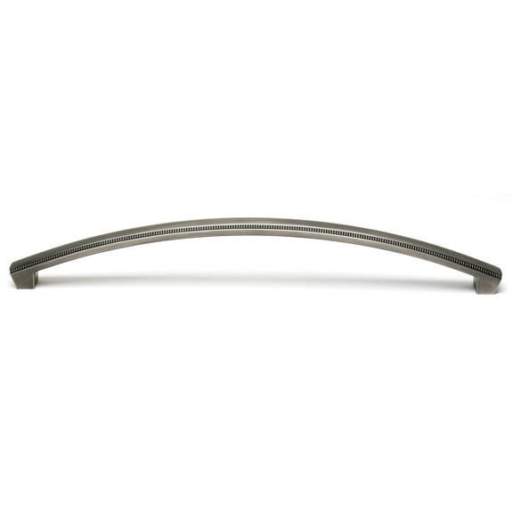 Alno D240-12 Regal 12" Center To Center Handle Appliance Pull - Grey