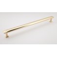 thumbnail image 1 of Alno D252-18-PB/NL Cloud 18" Center To Center Modern Convex Bar Solid Brass Appliance, 1 of 2