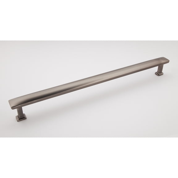 Alno D252-18-PEW Cloud 18" Center To Center Modern Convex Bar Solid Brass Appliance Handle