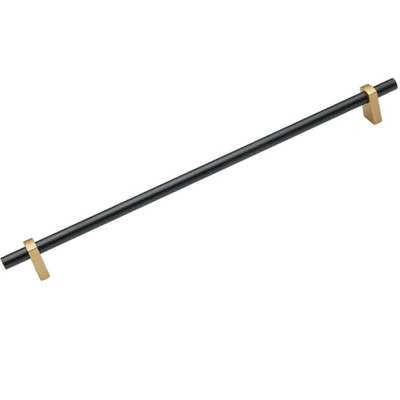 Alno D2801-12-CHP/MB Vita Bella 12" Center To Center Euro Modern Smooth Bar Appliance