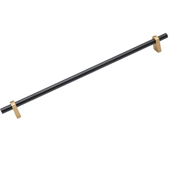 Alno D2801-12-CHP/MB Vita Bella 12" Center To Center Euro Modern Smooth Bar Appliance