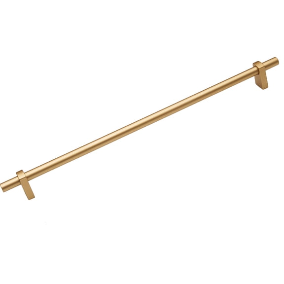 Alno D2801-12-CHP Vita Bella 12" Center To Center Euro Modern Smooth Bar Appliance Handle