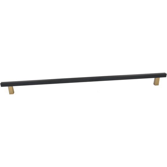 Alno D2805-24-CHP/MB Quadrato 24" Center To Center Modern Smooth Square Bar Appliance