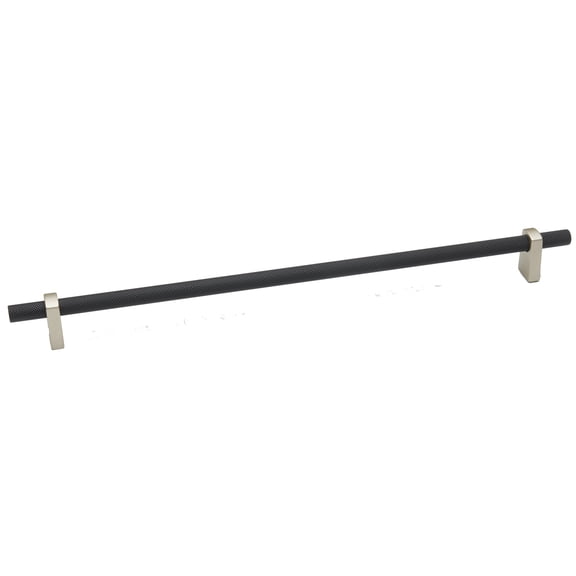 Alno D2901-12-MN/MB Vita Bella 12" Center To Center Euro Modern Knurled Bar Appliance