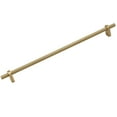 thumbnail image 1 of Alno D2901-18-Vitabella-Applc Vita Bella 18" Center To Center Euro Modern Knurled Bar, 1 of 6