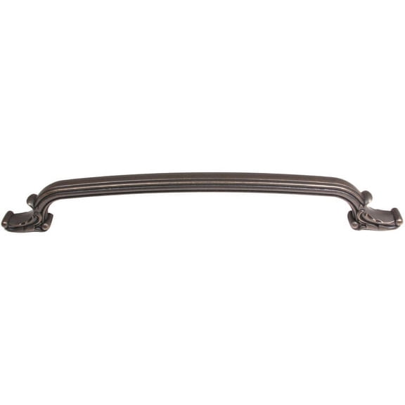 Alno D3650-12-BARC Ornate 12 Inch Appliance/Cabinet Pull Barcelona