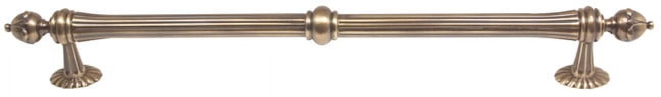 Alno D6929-18-AE Ornate 18 Inch Appliance/Cabinet Pull Antique English