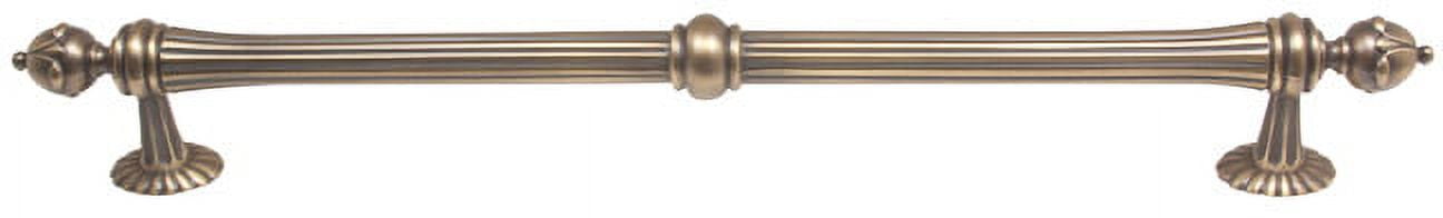 Alno D6929-18-AEM Ornate 18 Inch Appliance/Cabinet Pull Antique English Matte
