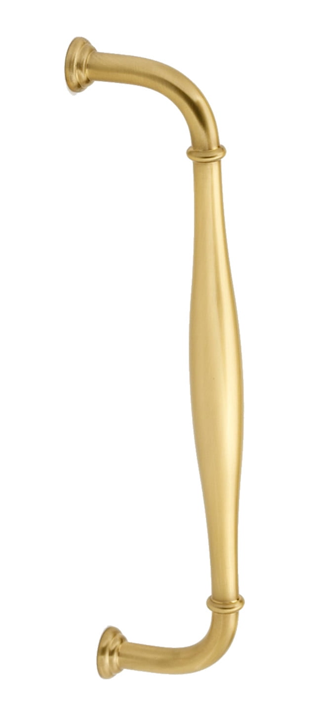 Alno D726-10-SB Charlie's 10" Center To Center Traditional Solid Brass Appliance Handle /