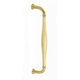 thumbnail image 1 of Alno D726-12-SB Charlie's 12" Center To Center Solid Brass Traditional Appliance Handle /, 1 of 1