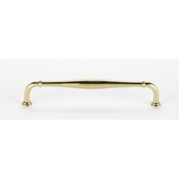 Alno D726-12 Charlie's 12" Center To Center Solid Brass Traditional Appliance Handle /