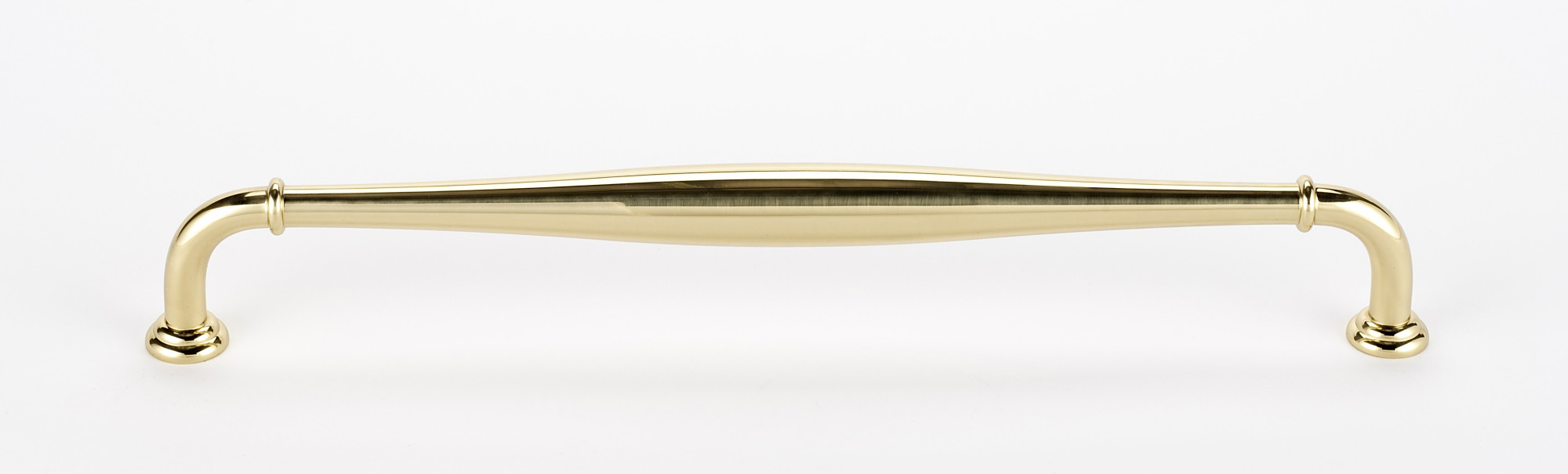 Alno D726-18-PB 18" Appliance / Cabinet Drawer Pull Polished Brass