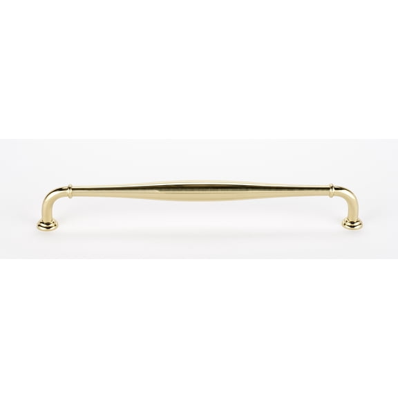 Alno D726-18-PB 18" Appliance / Cabinet Drawer Pull Polished Brass