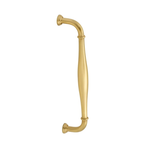 Alno D726-8-SB Charlie's 8" Center To Center Traditional Solid Brass Appliance Handle /