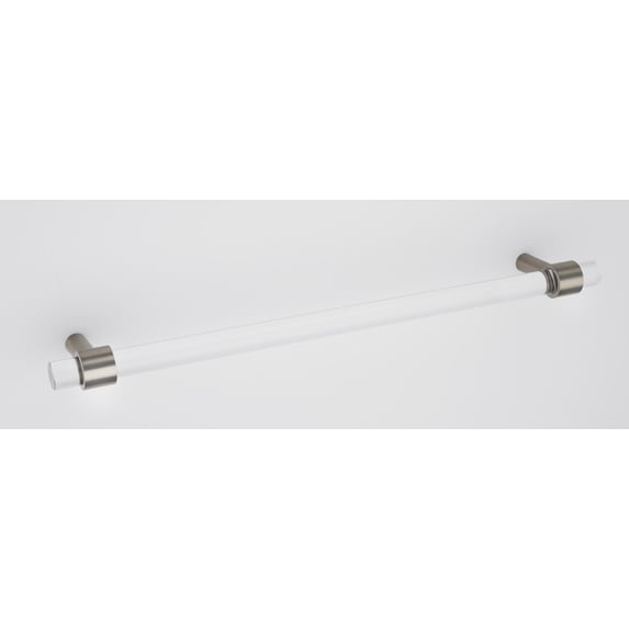 Alno D860-18-SN Contemporary Acrylic 18" Center To Center Large Cabinet Handle / Drawer