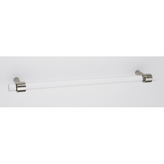 Alno D860-18-PN Contemporary Acrylic 18" Center To Center Large Cabinet Handle / Drawer