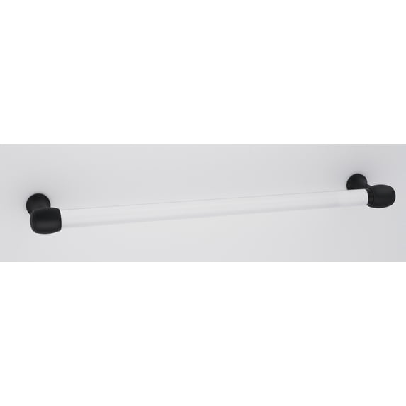 Alno D870-18-MB Royale Acrylic 18" Center To Center Large Cabinet Handle / Drawer Pull -