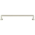 thumbnail image 1 of Alno D950-12-SN Millennium 12" Center To Center Smooth Square Solid Brass Appliance Handle, 1 of 4