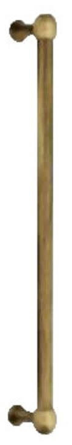Alno D980-12 Royale 12" Center To Center Solid Brass Traditional Appliance Handle /