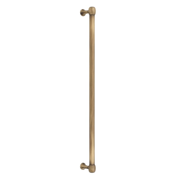 Alno D980-18-AEM Royale 18" Center To Center Traditional Solid Brass Appliance Handle /