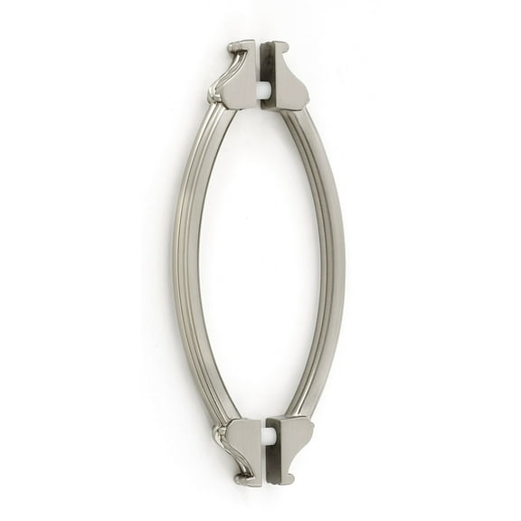 Alno G1476-6 Fiore 6" Center To Center Back To Back Door Pulls - Nickel