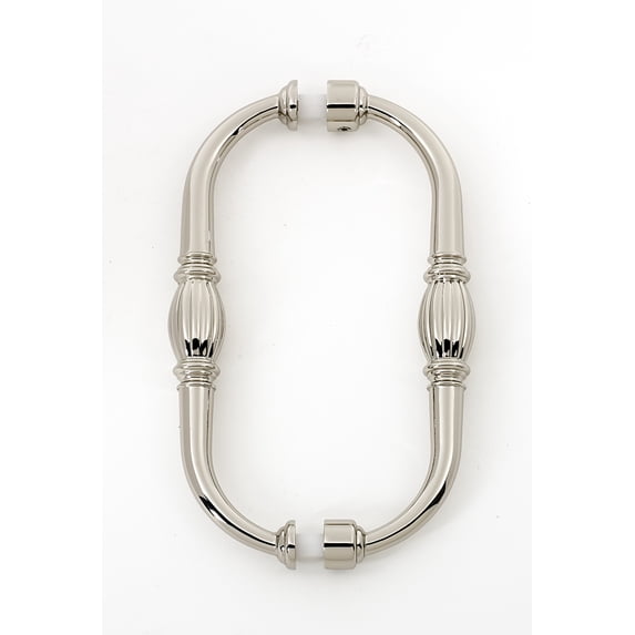 Alno G234-6-PN Tuscany 6 Inch Back To Back Cabinet Pull Polished Nickel