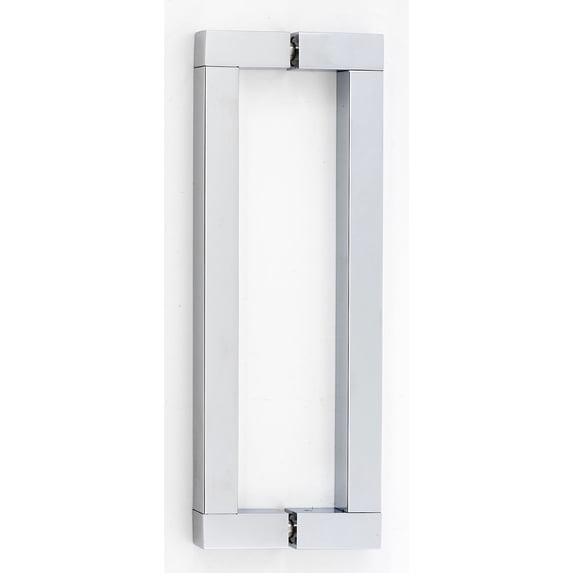 Alno Block Series 8" Back to Back Pulls - Polished Chrome