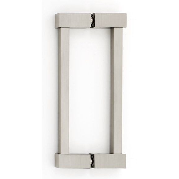 Alno G718-6-SN Contemporary II 6 Inch Back To Back Cabinet Pulls Satin Nickel