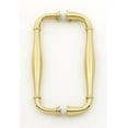 thumbnail image 1 of Alno G726-6-PB Charlie's Luxury Traditional 6" Center To Center Solid Brass Back To Back, 1 of 7