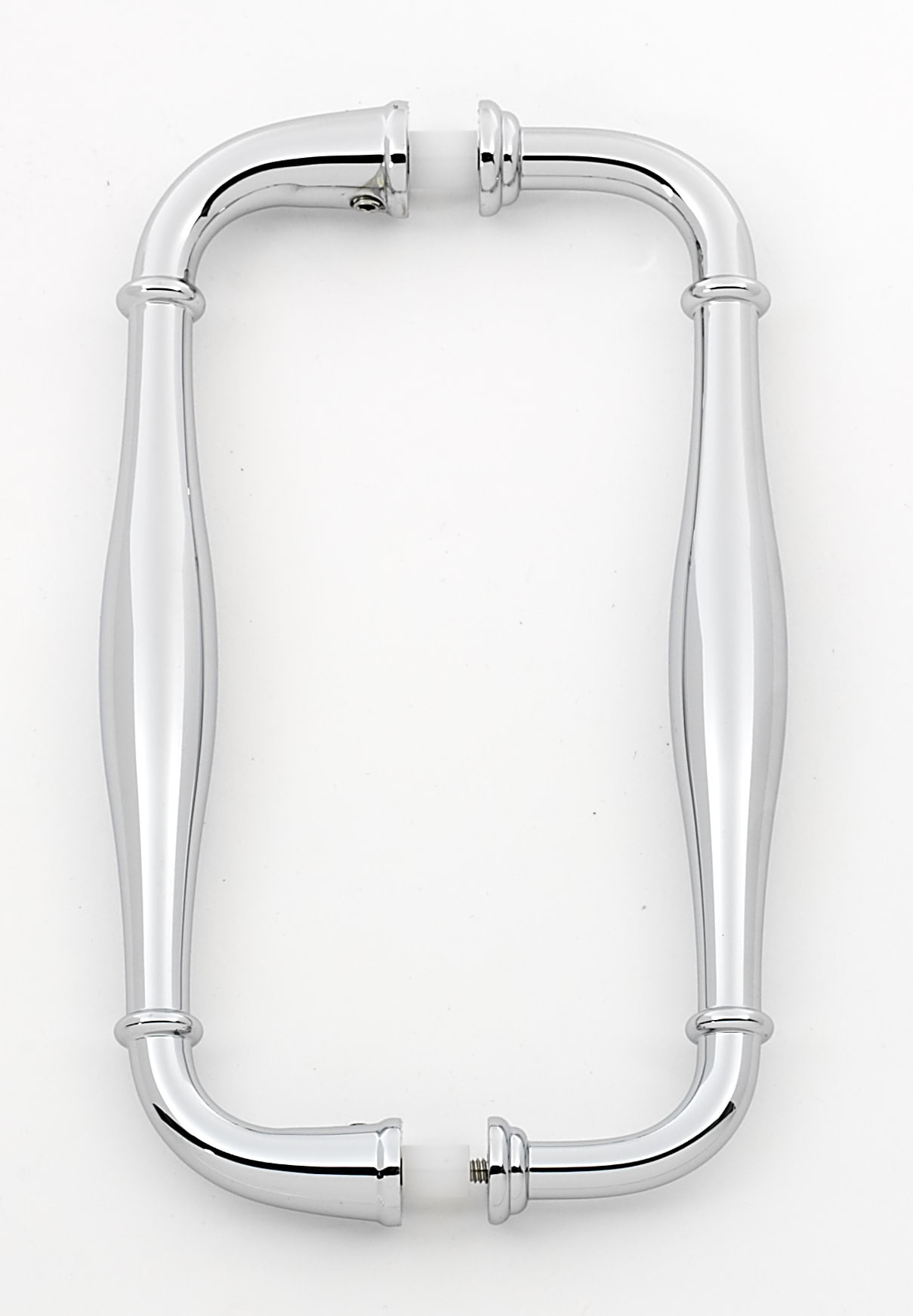 Charlie's 6'' Polished Chrome Brass Door Pull