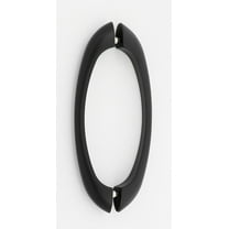 Alno G855-6 Luxury Contemporary 6" Center To Center Solid Brass Back To Back Door Pulls -