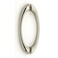 thumbnail image 1 of Alno G855-6-PN Luxury Contemporary 6" Center To Center Solid Brass Back To Back Door Pulls, 1 of 7